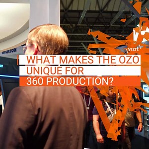 Coming soon: Our interview with Nokia about 360 video with OZO and Viz Engine #ibcshow #VizStory | Vizrt