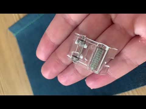 Roller foot by Singer Outlet - Sewing with Love Presser foot guide for sewing machines.