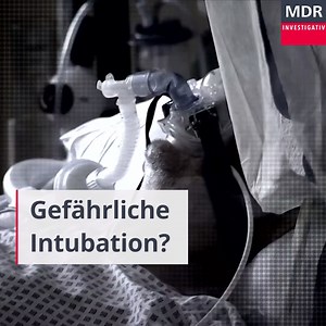 In Deutschland werden derzeit 57 Prozent aller COVID-19-Intensivpatient:innen intubiert. Doch verschiedene Studien legen mittlerweile nahe, dass die Behandlung das Risiko zu sterben erhöht. Monitor ist dem nachgegangen. | MDR Investigativ