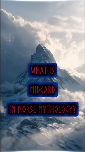 What is Midgard in Norse Mythology? #mythology #heathentok #fyp #norse #midgard | The Legendary Archives