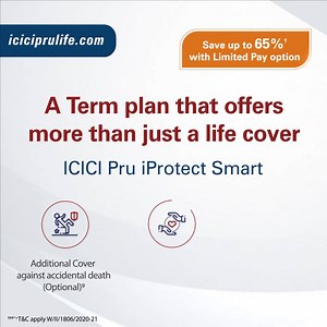 Why settle for less when you can get complete financial protection for your loved ones & 34 critical illnesses cover for you with our Term Plan. | ICICI Prudential Life Insurance
