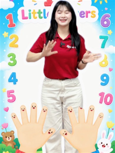 Học đếm từ 1 đến 10 bằng tiếng Anh cho bé