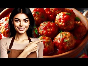 Rețetă de Chiftele cu Sos de Roșii (Cum se Fac Chiftele Marinate în Sos de Roșii) #retetedecasaunice