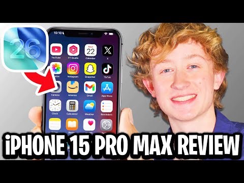 iOS 26 OFFICIAL Review On iPhone 15 Pro Max - Full Guide