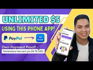 Earning App That Pays | Unlimited $5 From PAYPAL to GCASH