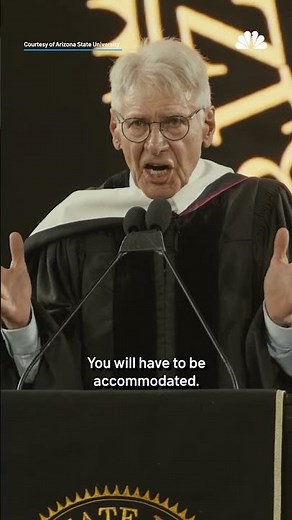 Harrison Ford tells graduates to 'go change the world' in inspiring speech | NBC4 Washington