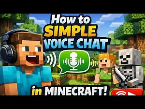 How to simple voice chat with friend in mincraft | DMT SPIDY|