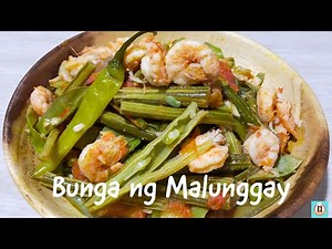 Ginisang Bunga ng Malunggay | Gulay Recipe | Murang Ulam | home cooking with joyce alvior