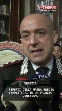 Relics from Magna Graecia seized from a Venetian palace | December 17, 2025