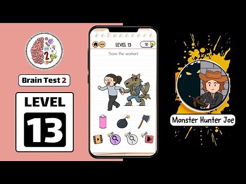 Brain Test 2 Monster Hunter Joe Level 13