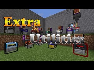 Como baixar e instalar mods no Minecraft: Extra Utilities - 1.7.10
