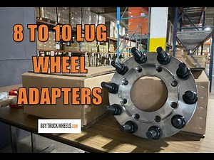8 To 10 Lug Dually Wheel Adapters - BUYTRUCKWHEELS.COM