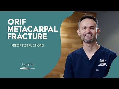 ORIF Metacarpal Fracture | Dr. Gustavo Machado