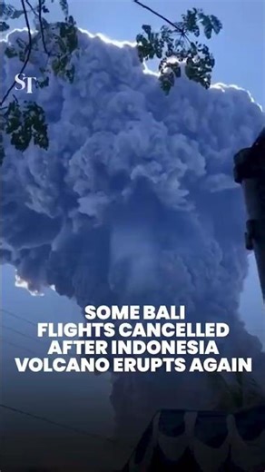 Some Bali flights cancelled after Indonesia volcano Mount Lewotobi Laki-laki erupts again