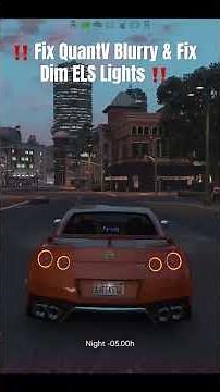 Fix Blurry Textures & Dim ELS Lights More Brighter #lspdfr #gta