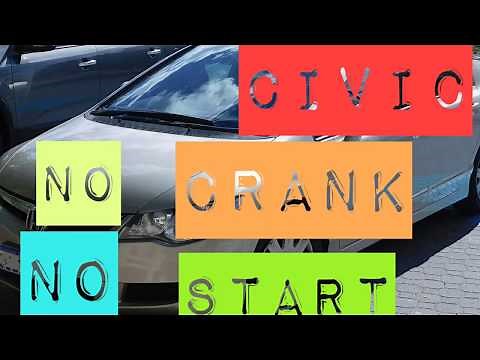 2009 HONDA CIVIC won't start issue.....one click....fixed!