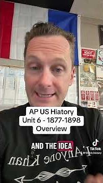 APUSH Unit 6 1877-1898. Rise of Industrialization