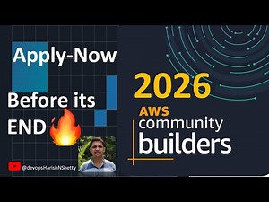 🚀How to Apply AWS Community Builders 2026 – Step-by-Step Application Guide (Full Walkthrough)