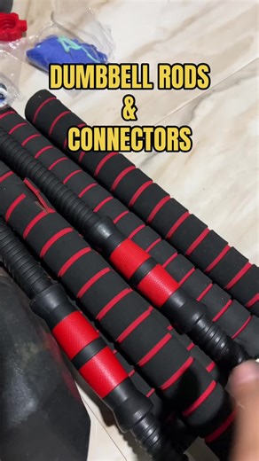 Dumbbell Rods and Connectors for Fitness Enthusiasts