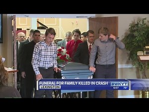 Funeral for family killed in crash
