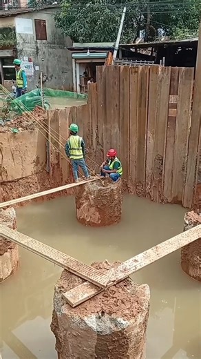 পাইল ফাউন্ডেশন টেস্ট কাজ 🔧 | Real Pile Load Test Video | 🎧#shortsfeed #waz #shortvideo