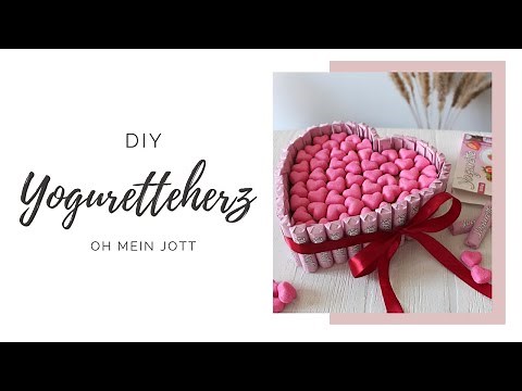 DIY Herz aus Süßigkeiten 💖
