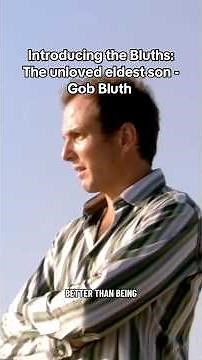 Intro to the iconic dysfunctional family of Arrestee Development: Gob Bluth #arresteddevelopment
