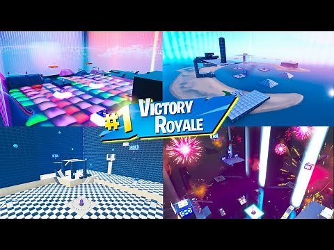I played the top BEST trickshot courses on Fortnite...