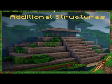 Additional Structures Mod 1.12.2 & How To Download and Install for Minecraft