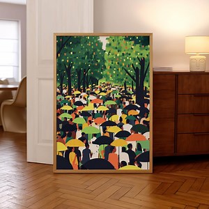 African American Poster, Juneteenth Picnic Art, Black Art Prints, Painting of Black American, Black People Wall Art, Afrocentric Art - Etsy