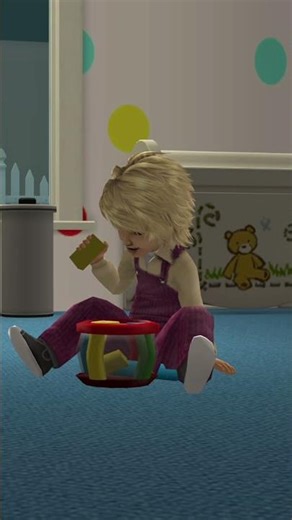playing with blocks #sims2