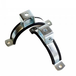 [Hot Item] High Quality Unistrut Galvanized 3/4'' Strut Channel Pipe Clamp with Rubber