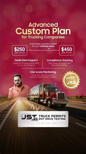🚛 Your trucking business isn’t one-size-fits-all — your compliance plan shouldn’t be either.