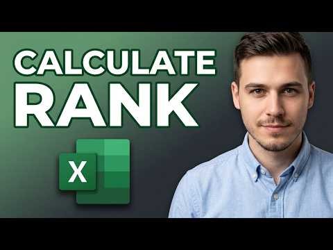 How To Calculate Rank In Microsoft Excel [2026 Guide]