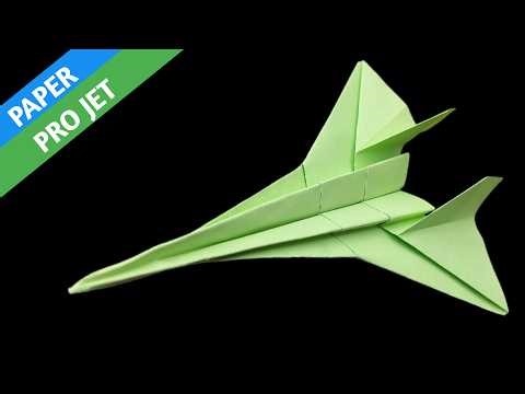 How To Make a Paper Pro Jet That Flies Far |Pro Paper Jet Airplane | Fast & Stable Flight