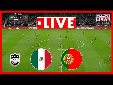 🔴 Mexico vs Portugal LIVE | International Friendly Match 2026 | Watch Now [PES 2021]