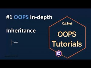 Part 1 Inheritance Rule 1 OOPS Tutorial in-depth || Object Oriented Principles C#.Net