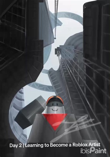 Improving My Skills as a Roblox Artist: Day 2