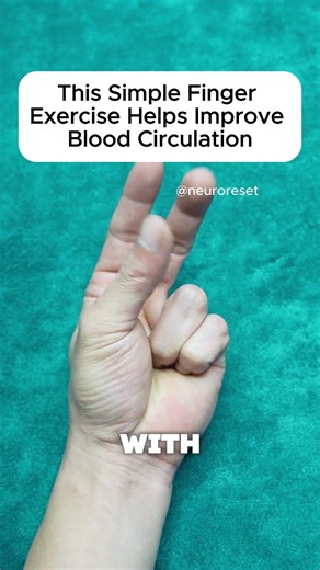 This Simple Finger Exercise Helps Improve Blood Circulation