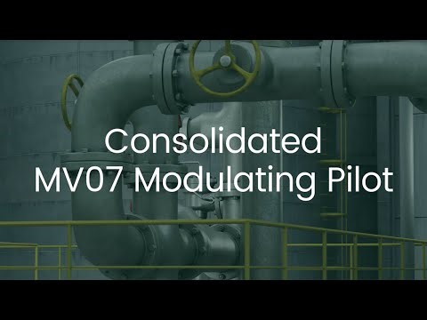The Consolidated MV07 is a "True Zero Leakage" modulating pilot valve for PRV systems