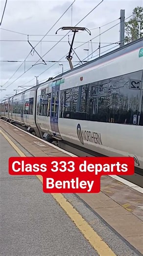 class 333 leaving Bentley