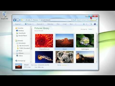 Intro to Computers / Basic Computer Training Video - Working with Windows