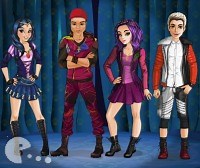 Descendants Dress Up - Jeux en ligne
