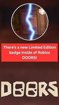 This is how to get the *NEW* Double Feature Badge in Roblox DOORS!