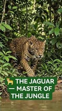 🐆 THE JAGUAR — MASTER OF THE JUNGLE