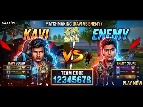 KAVI VS SARA🔥 BR RANKED🥵Gaming is on Live Free fire live தமிழ் || 😉 ,,,KUTTY KAVI
