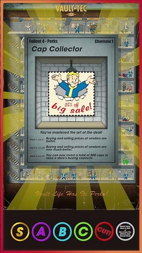 Fallout 4 Perk tier list - 04 Cap Collector