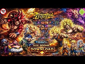 Download‼️ Dragon Ball Legends Mugen Android APK Offline Size 800MB 🔥 New Characters Edition 2026 ⚔️