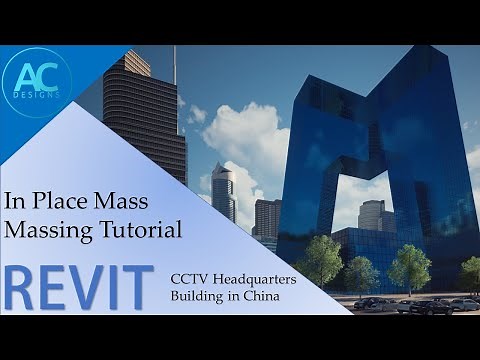 CCTV Headquarters Building in China | Massing in Revit | Revit Tutorial | Tips and Tricks