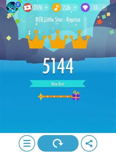 3.7K views · 24 reactions | The score from defithe4th is so high, took me a while to determine this is twinkle twinkle little star. LOL. #PianoTiles2 #PianoTiles2Community#fypシ゚viralシ #pianotiles2community #fypシ #fyp #fypageシ #fyppage #fypchallenge | Piano Tiles 2 | Facebook